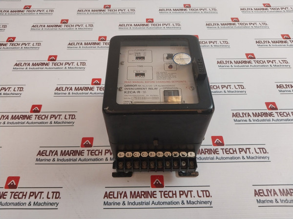 Omron K2Ca-r-s5 Overcurrent Relay Nag504020 5A 100/110/200/220Vac