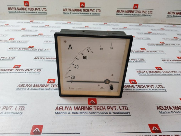 Gossen 75/5A Analog Panel Ammeter Used