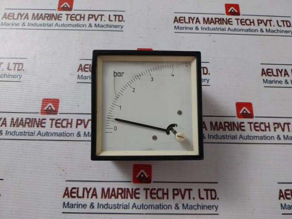 0-4 Bar Panel Meter 0/4-20 Ma Used