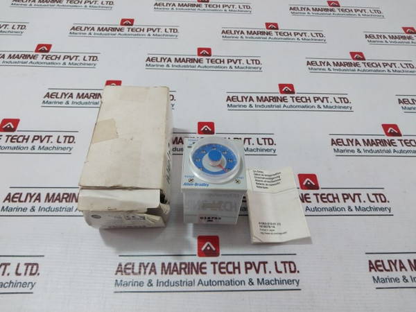 Allen-bradley 700-hrm12Ta17 On-delay Timing Relay 0-1.2 Min 100-125Vdc