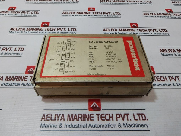 Powerbox Eu-j20322-czyzz/5H Dc/Dc Converter 24V Dc