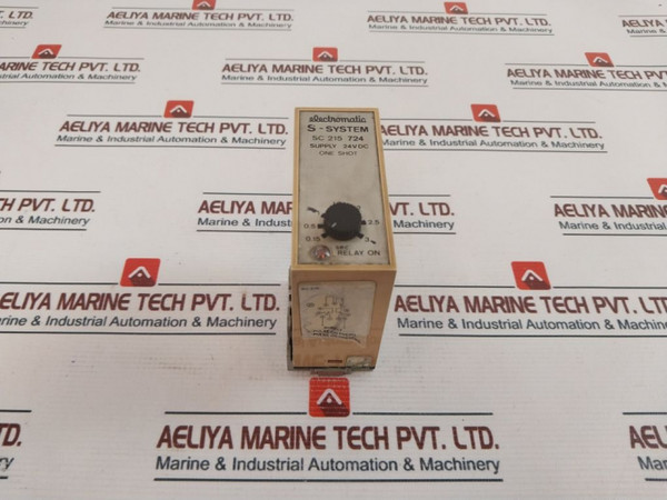 Electromatic Izumi S-system Sc 215 724 Dual Level Relay Used