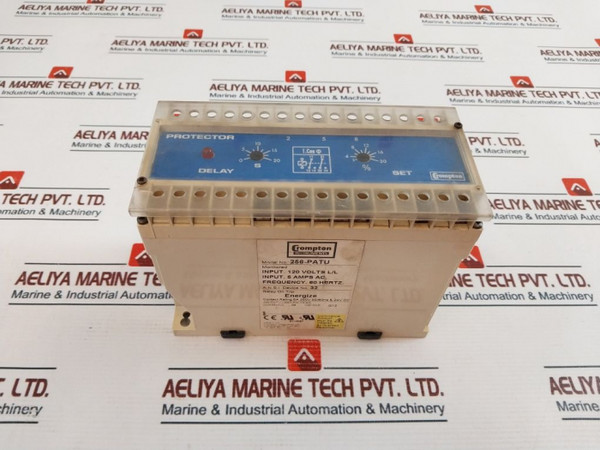 Crompton Instruments 256-patu Protector Trip On Relay 5A 250V 50/60Hz Used
