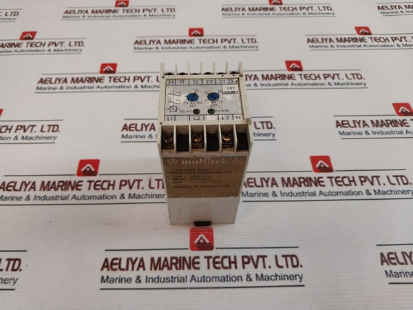 Multitek M200-v33U Voltage Relay 415V 50/60Hz
