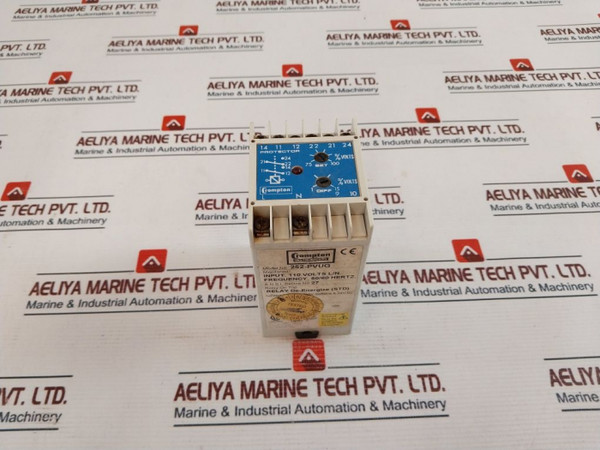 Crompton Instruments 252-pvug Protector Trip Relay 110Volts 50/60Hz Used