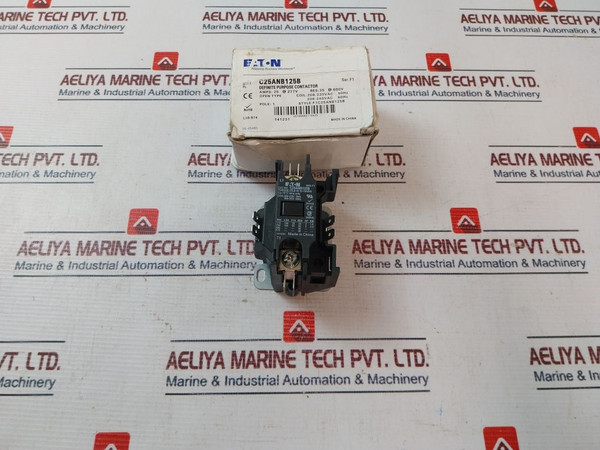 Eaton C25Anb125B Definite Purpose Contactor 208-220V 50Hz
