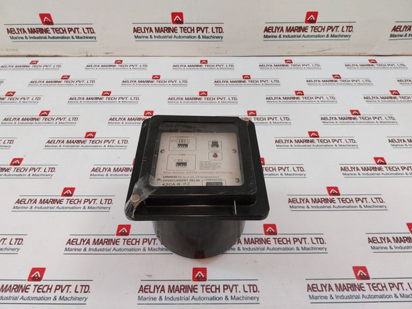 Omron K2Ca-r-r2 Overcurrent Relay 100/110/200/220Vac 5A 50/60Hz 10 Sec