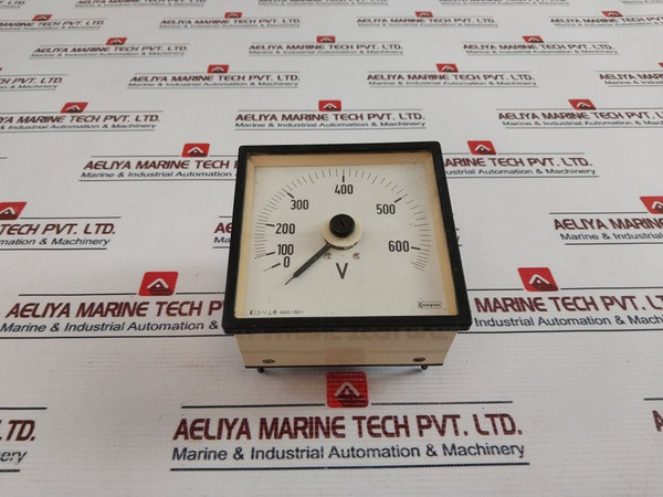 Crompton 0-600V Voltage Panel Meter 4766401