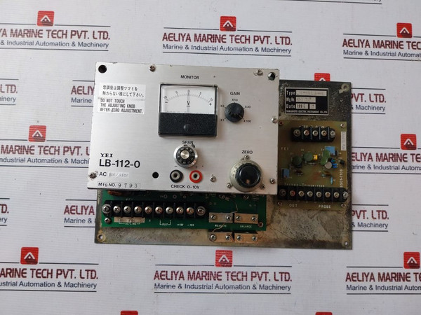 Yamamoto Electric Lb-112-0 Thermo-transmitter 9793