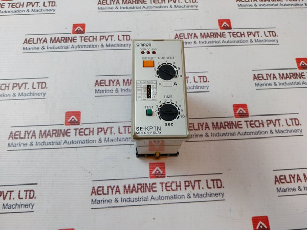Omron Se-kp1N Motor Relay With Base 4-10A 1-10 Sec 7.5A