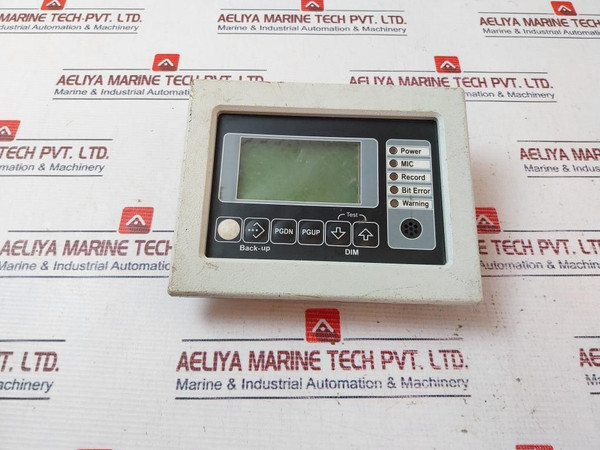 1601019A0 Vdr Control Panel(Display Not Working)