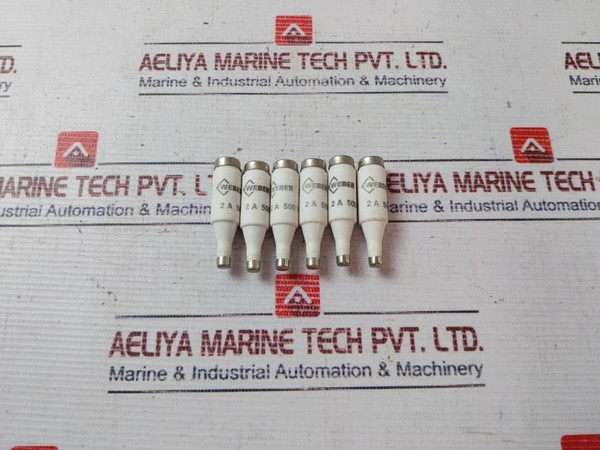 Lot Of 19X Weber 2A 500V Bottle Fuse