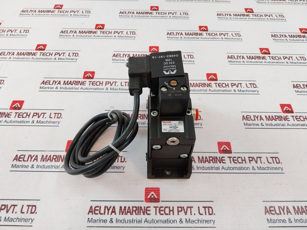 Rexroth 5653010000 Directional Valve 24V Dc 10W Used