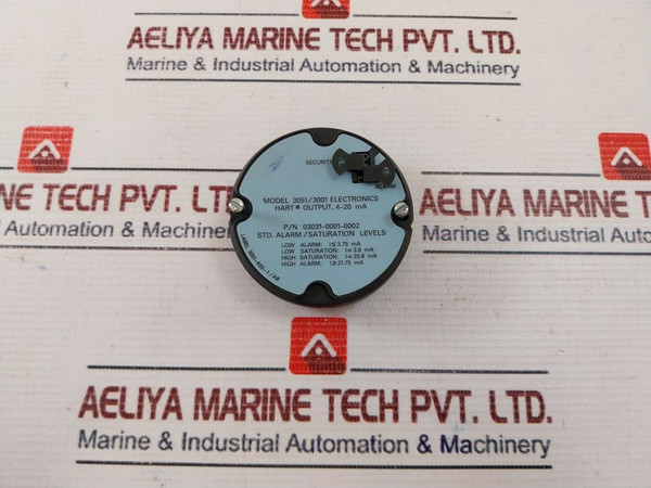 Hart 03031-0001-0002 Alarm Saturation Electronic Board