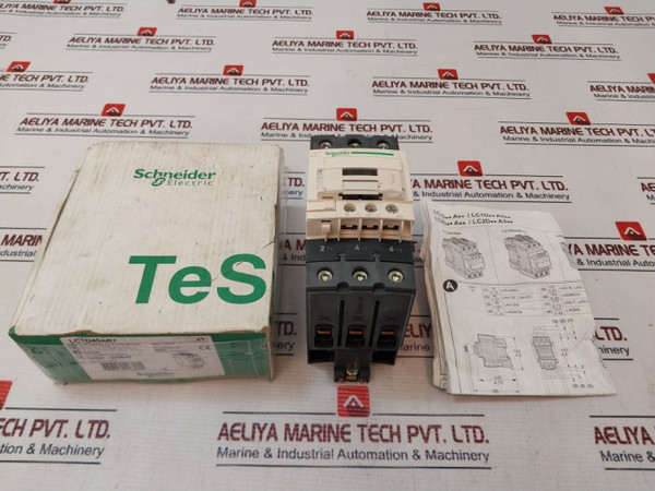 Schneider Electric Lc1D40Ar7 3 Pole Contactor 690V-50/60Hz New