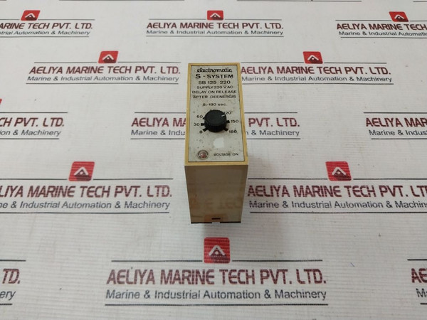 Electromatic S-system Sb 125 220 Delay On Release 220V Ac