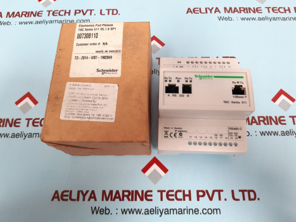 Schneider electric tac xenta 511 web server for lonworks net.