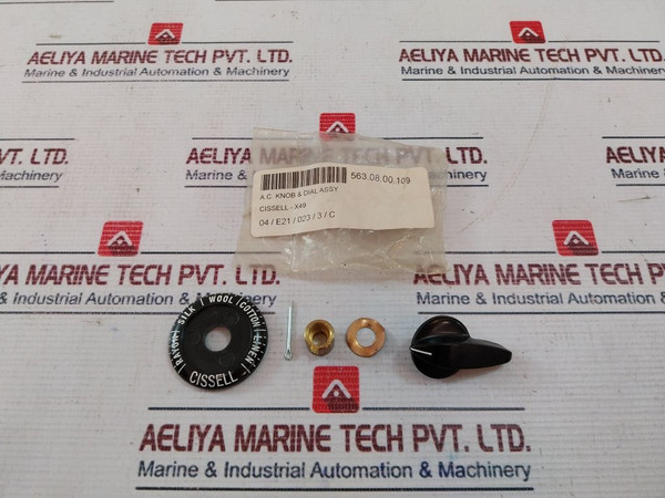 Cissell X49 A.C. Knob & Dial Assy 563.08.00.109