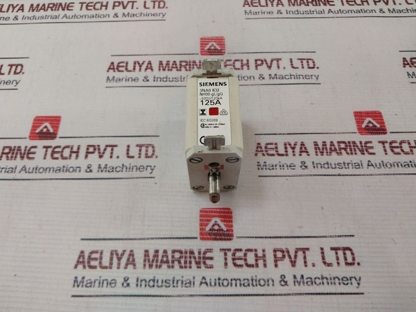 Siemens 3Na6 832 Fuse Links Nh00-gl/Gg 125A 500V Ac 120Ka