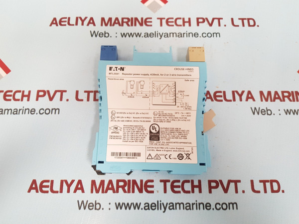 Eaton MTL5541 Repeater Power Supply for Transmitters