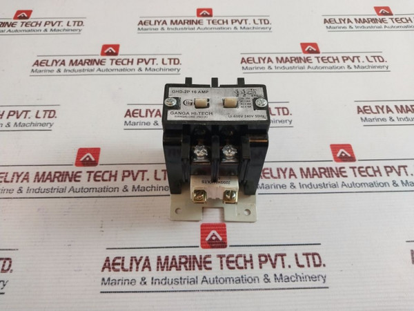 Ganga Hi-tech Ghd-2P Contactor 16A 50Hz 600V