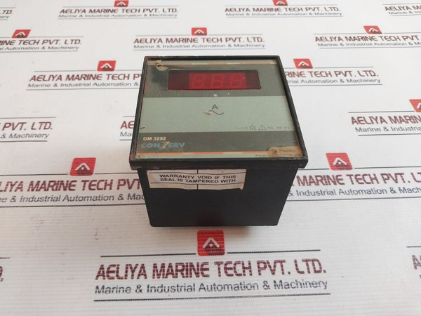 Conzerv Dm 3252 Digital Panel Meter 240 V 50...60 Hz Ct 300/5A