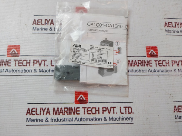 Abb Oa3G01 Auxiliary Contact 16A 690V 1Sca022456R7410