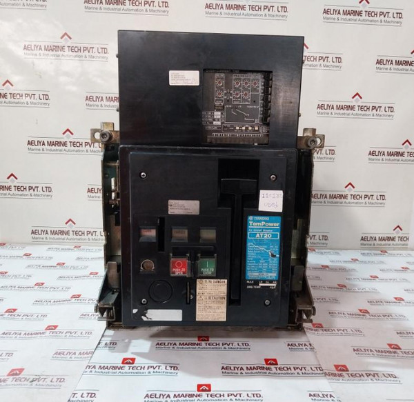 Terasaki At20 Air Circuit Breaker 3 Poles 2000A 50/60Hz Used