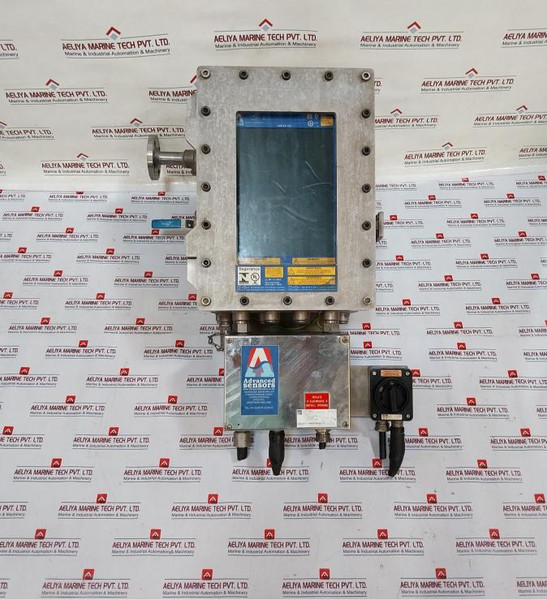 Advanced Sensors Oiw-ex 100 Oil In Water Analyzer Side Stream Lif Monitor Used