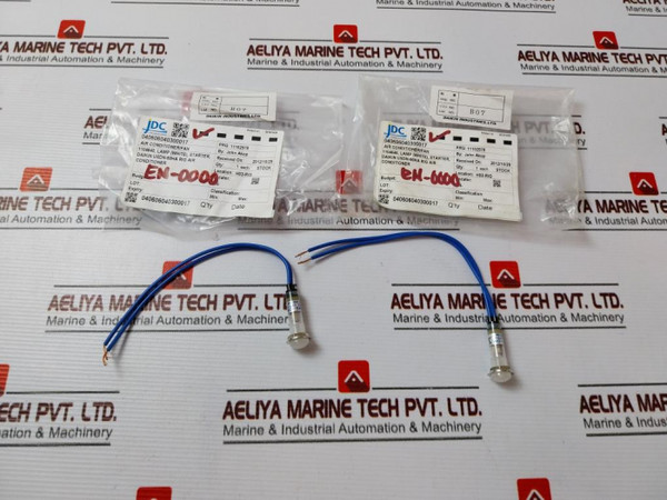 Lot Of 2X Sakazume Lms-10M/ Lms-10Mx Led Indicator Light Lamp (White) Ac125V