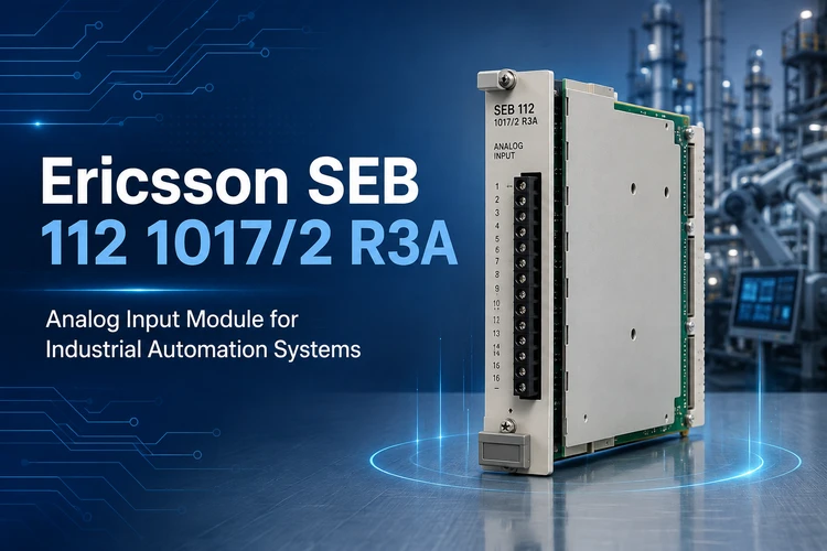 Ericsson SEB 112 1017/2 R3A Analog Input Module for Industrial Automation Systems