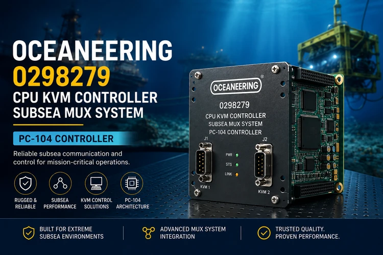 Oceaneering 0298279 CPU KVM Controller Subsea MUX System PC-104 Controller