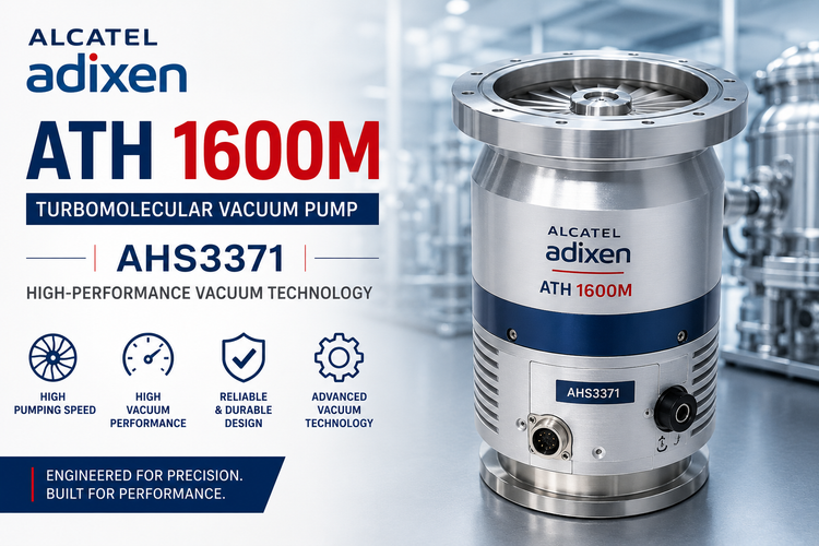 Alcatel Adixen ATH 1600M Turbomolecular Vacuum Pump AHS3371 | High-Performance Vacuum Technology