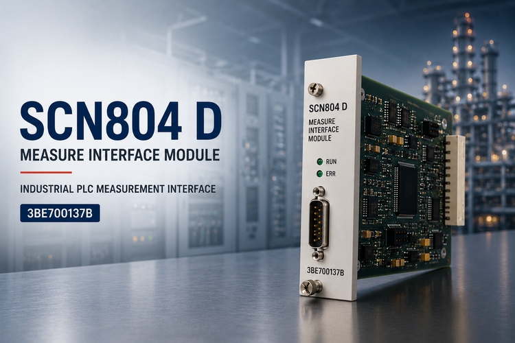 Alstom SCN804 D Measure Interface Module | Industrial PLC Measurement Interface 3BE700137B