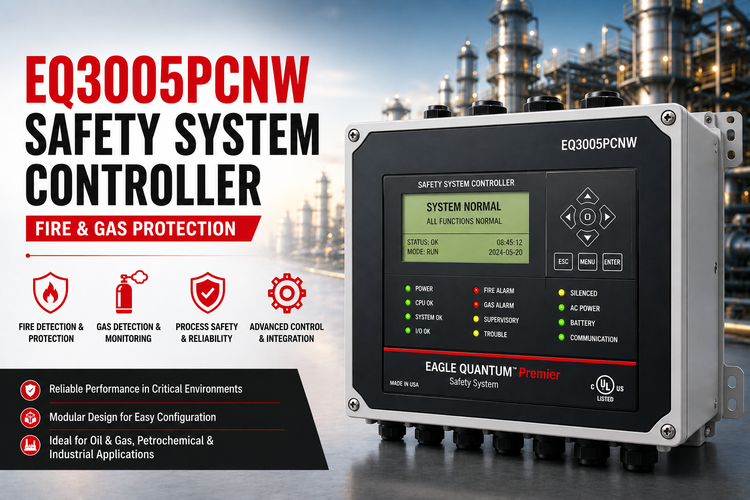 Det-Tronics EQ3005PCNW Safety System Controller 007390-002 Rev.E | Eagle Quantum Premier