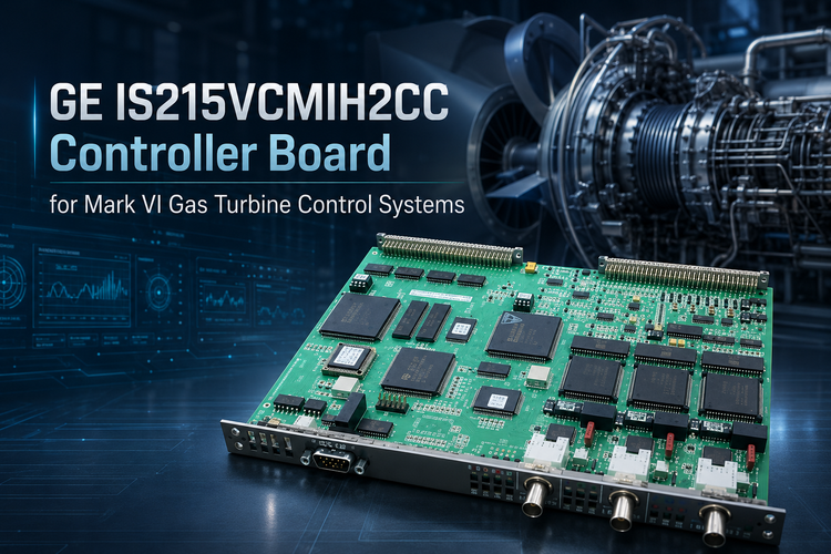 GE IS215VCMIH2CC Controller Board for Mark VI Gas Turbine Control Systems