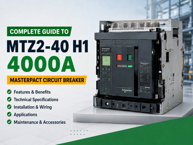 Complete Guide to Schneider MTZ2-40 H1 4000A Masterpact Circuit Breaker
