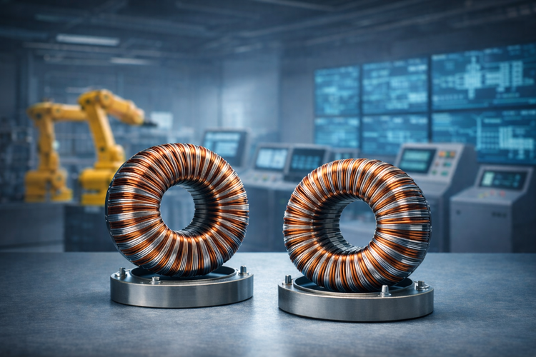 Energy Efficient Toroidal Power Transformers for Industrial Automation