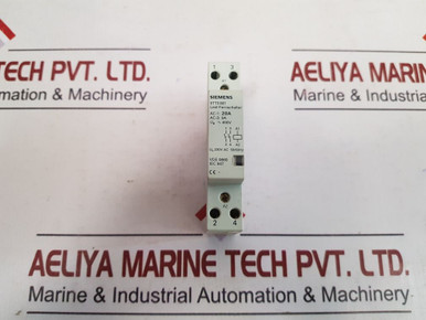 Siemens Insta Schütz 5TT5 8000 2polig 20 Ampere Relais Leistungsschütz Siemens Insta Schütz 5TT5 8000 2polig 20 Ampere Relais Leistungsschütz