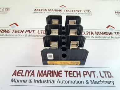 Rm 60 Module Block Buss J60060-3Cr Series Rm Modular Fuse Block 60/75C Wire 600V-60A