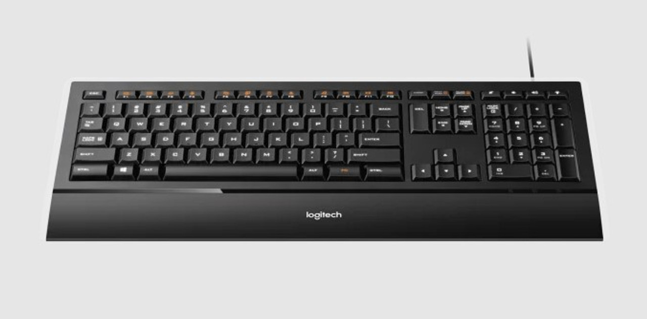 K740 Illuminated Keyboard Black