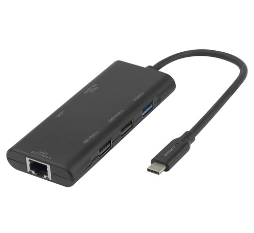 Deltaco USBC-HDMI31 laptop dock/port replicator USB Type-C Black