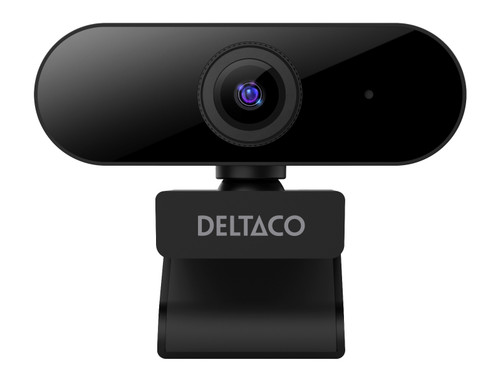 Deltaco W-100 webcam 2 MP 1920 x 1080 pixels Black