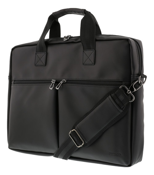 Deltaco NV-794 laptop case 39.6 cm (15.6") Briefcase Black
