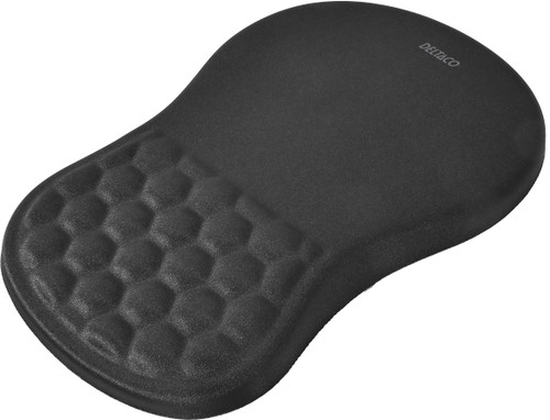 Deltaco MA-0100 mouse pad Black