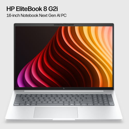 HP EliteBook 8 G2i 16 inch Notebook Next Gen AI PC Intel Core Ultra 7 Laptop 40.6 cm (16") WUXGA 16 GB DDR5-SDRAM 512 GB SSD Wi-Fi 7 (802.11be) Windows 11 Pro Silver