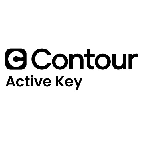 Contour Design Active Key AK-4100 keyboard USB QWERTY English Black