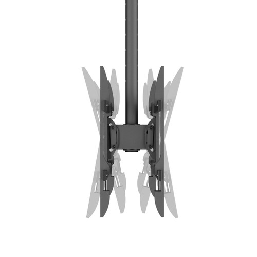 Deltaco ARM-0404-B TV mount/stand 2.18 m (86") Black