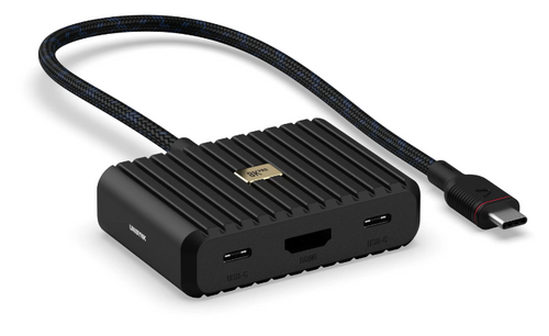 Unisynk 5 port USB-C Hub 8K 100W Black