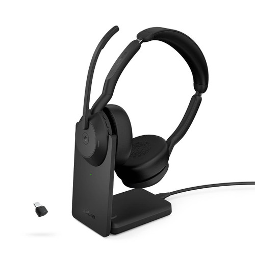 Jabra Evolve2 55 MS Stereo USB-C with Deskstand